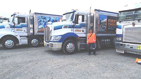 Man beside a truck from JSwap